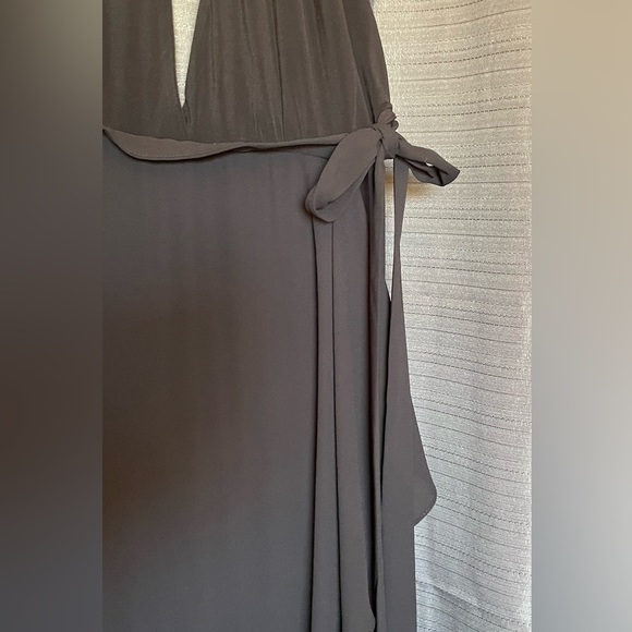 BCBGmaxazria Angeline black halter gown - Picture 6 of 14